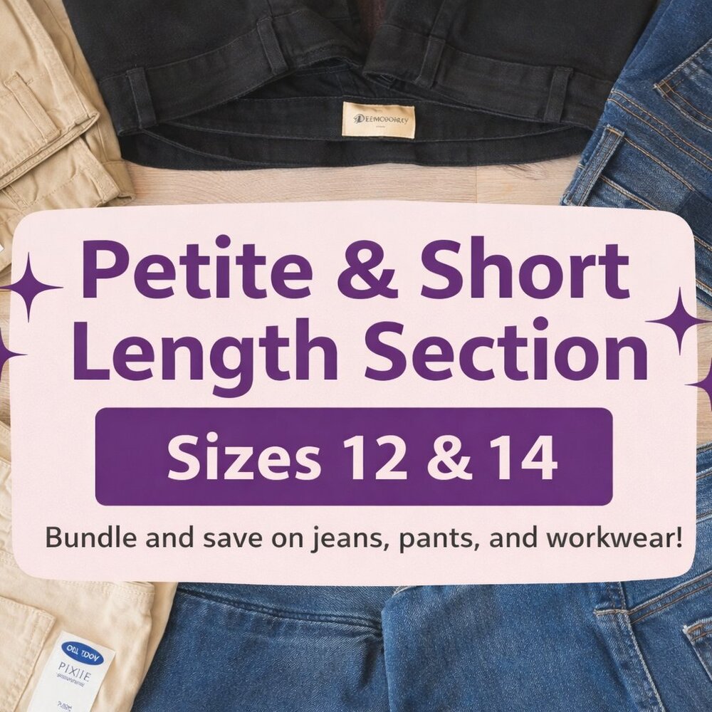Petite & Short Length Section – Size 12 & 14